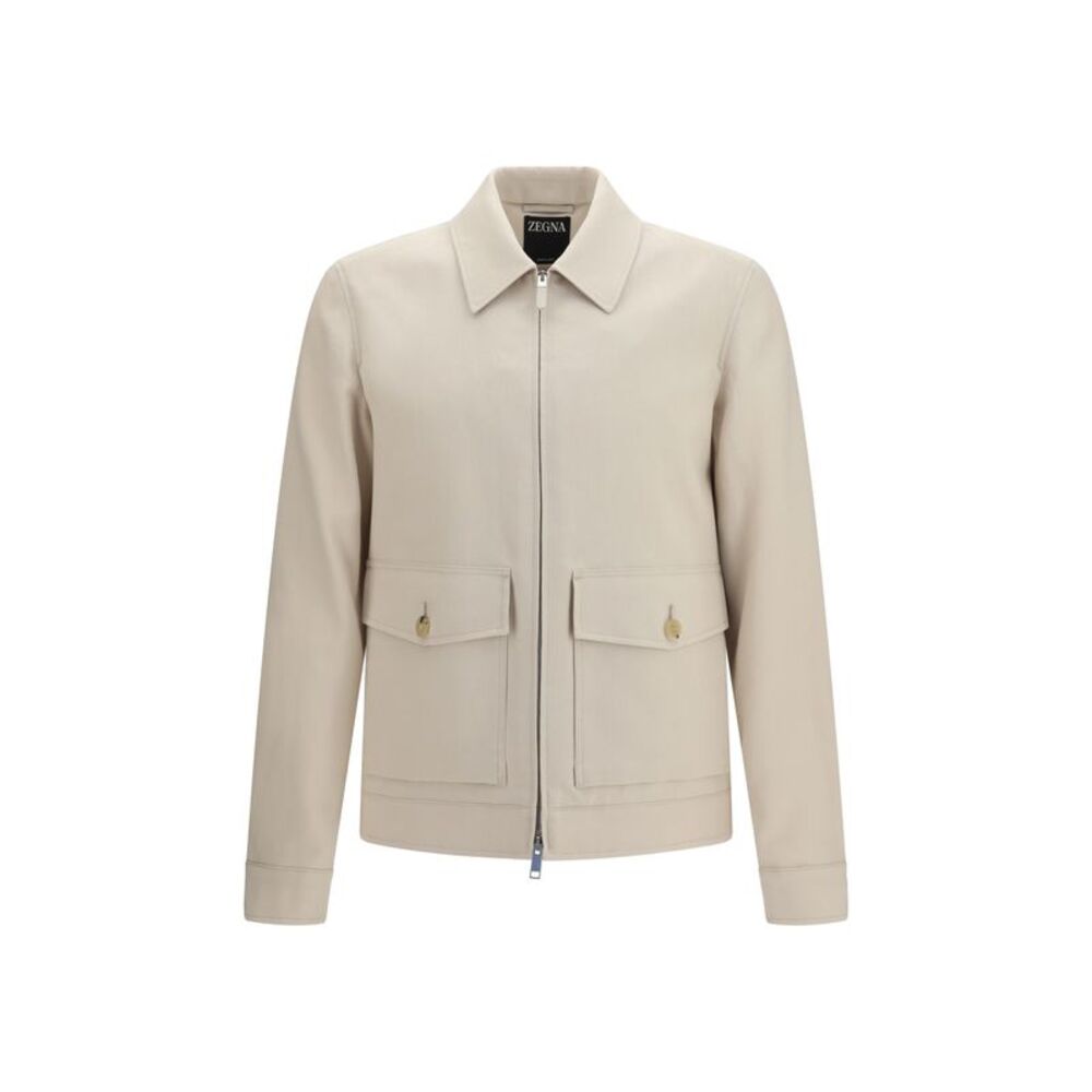 Zegna Men Oasi Linen Jacket